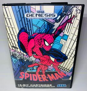 SPIDERMAN 1991 SEGA GENESIS SG - jeux video game-x