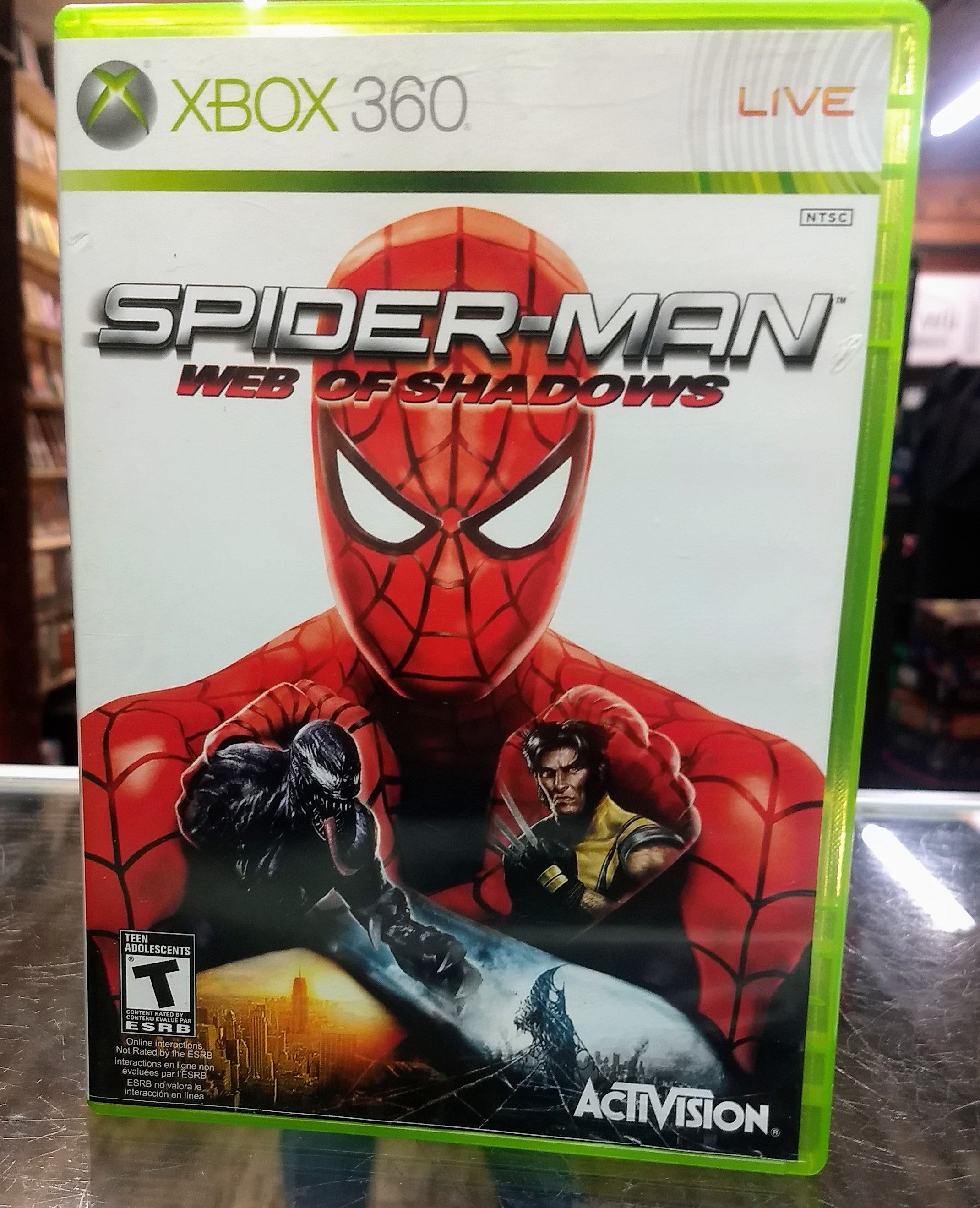 SPIDERMAN WEB OF SHADOWS (XBOX 360 X360) | jeux video game-x