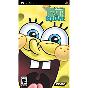 SPONGEBOB'S TRUTH OR SQUARE (PLAYSTATION PORTABLE PSP) - jeux video game-x