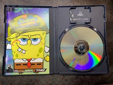 SPONGEBOB SQUAREPANTS BATTLE FOR BIKINI BOTTOM GREATEST HITS PLAYSTATION 2 PS2 - jeux video game-x