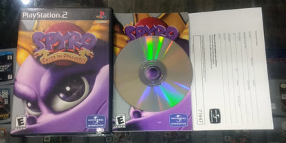 SPYRO ENTER THE DRAGONFLY (PLAYSTATION 2 PS2) - jeux video game-x