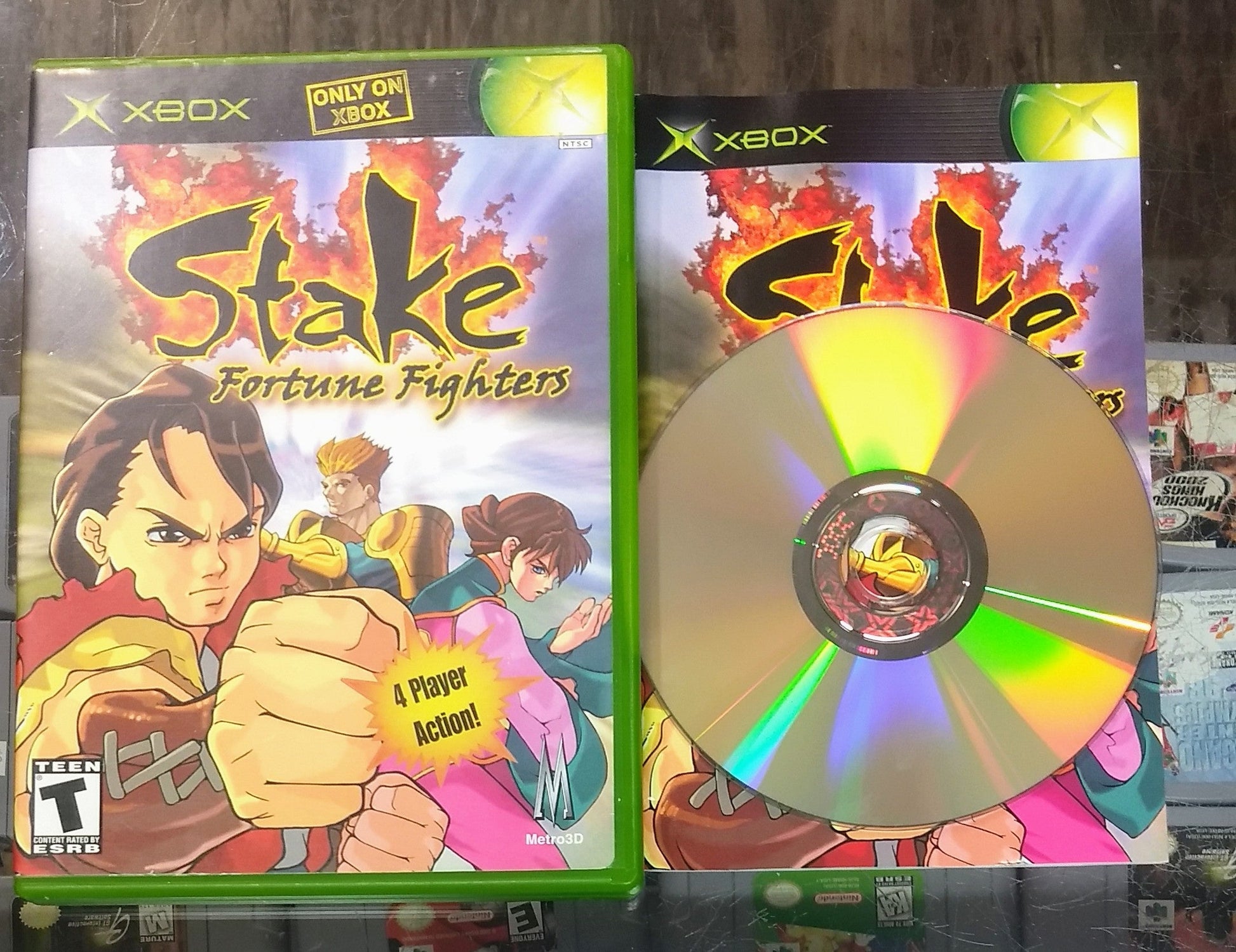 STAKE: FORTUNE FIGHTERS (XBOX) - jeux video game-x