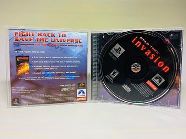 STAR TREK INVASION (PLAYSTATION PS1) - jeux video game-x