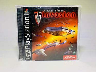 STAR TREK INVASION (PLAYSTATION PS1) - jeux video game-x