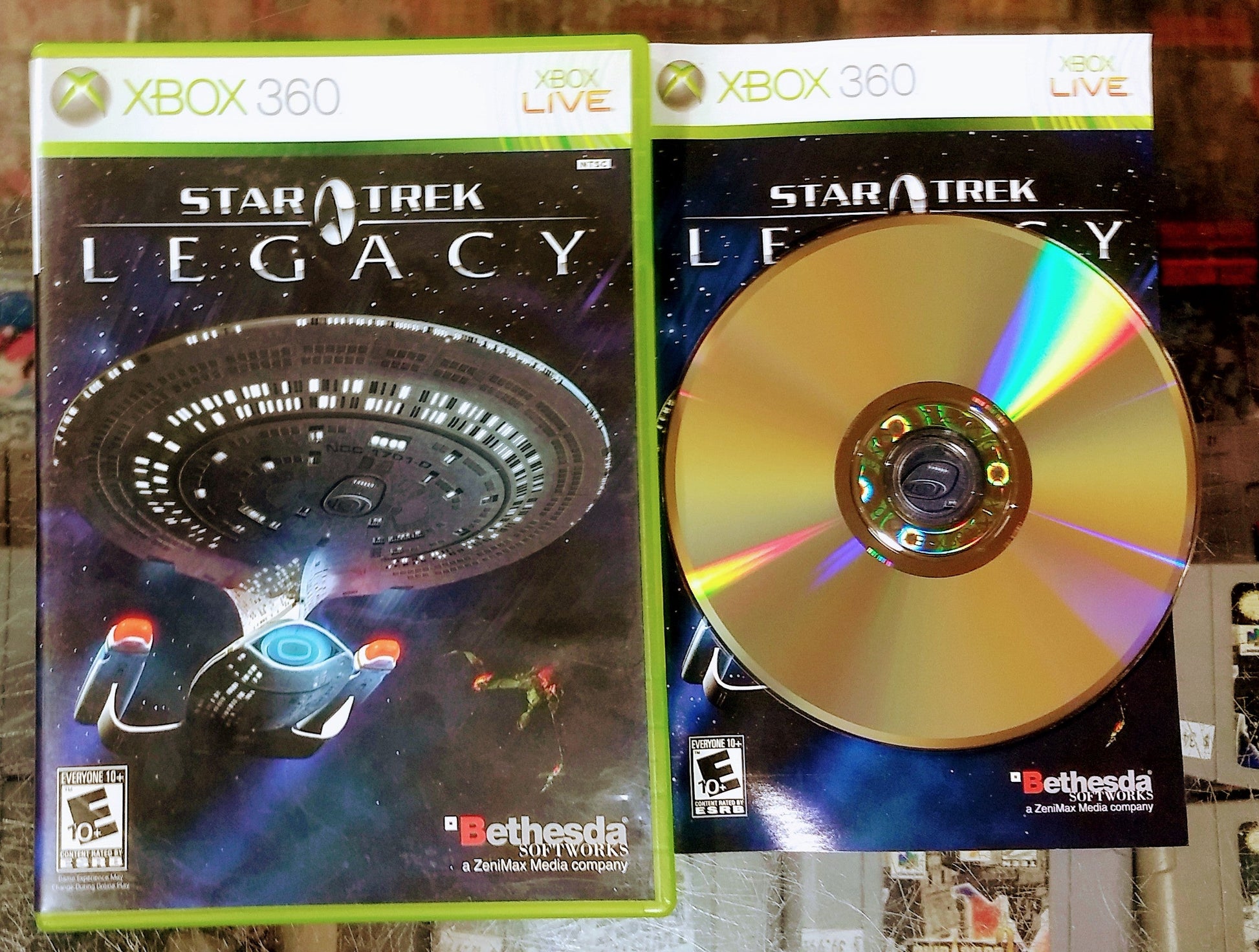 STAR TREK LEGACY XBOX 360 X360 - jeux video game-x