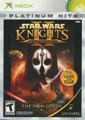 STAR WARS KNIGHTS OF THE OLD REPUBLIC KOTOR 2 PLATINUM HITS (XBOX) - jeux video game-x