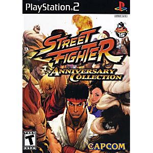 STREET FIGHTER ANNIVERSARY COLLECTION (PLAYSTATION 2 PS2) - jeux video game-x