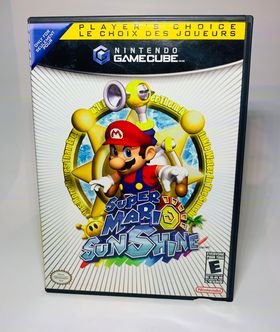 SUPER MARIO SUNSHINE PLAYER'S CHOICE NINTENDO GAMECUBE NGC - jeux video game-x