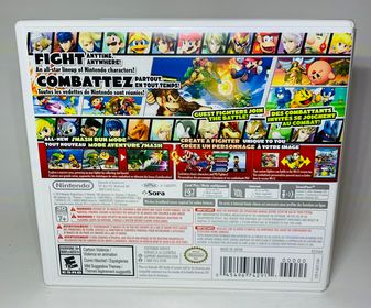 SUPER SMASH BROS FOR NINTENDO 3DS - jeux video game-x