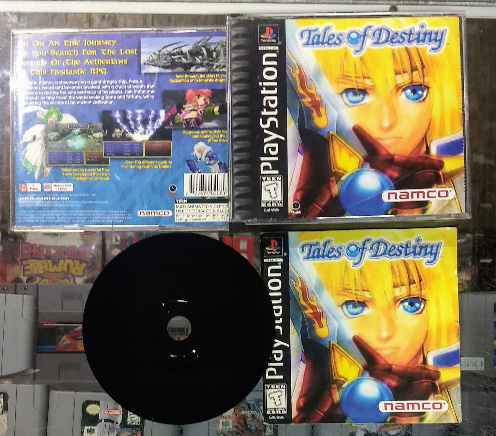 TALES OF DESTINY (PLAYSTATION PS1) - jeux video game-x