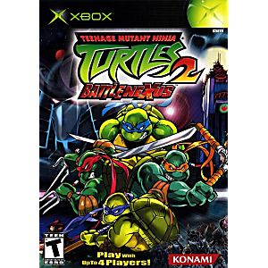 TEENAGE MUTANT NINJA TURTLES TMNT 2 BATTLE NEXUS (XBOX) - jeux video game-x