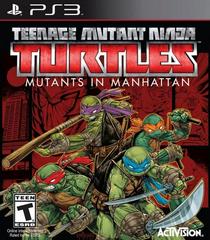 TEENAGE MUTANT NINJA TURTLES TMNT MUTANTS IN MANHATTAN (PLAYSTATION 3 PS3) - jeux video game-x