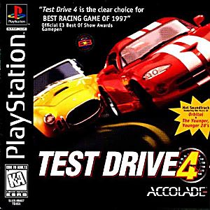 TEST DRIVE 4 (PLAYSTATION PS1) - jeux video game-x