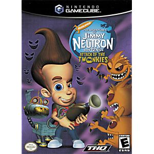 THE ADVENTURES OF JIMMY NEUTRON BOY GENIUS: ATTACK OF THE TWONKIES (NINTENDO GAMECUBE NGC) - jeux video game-x