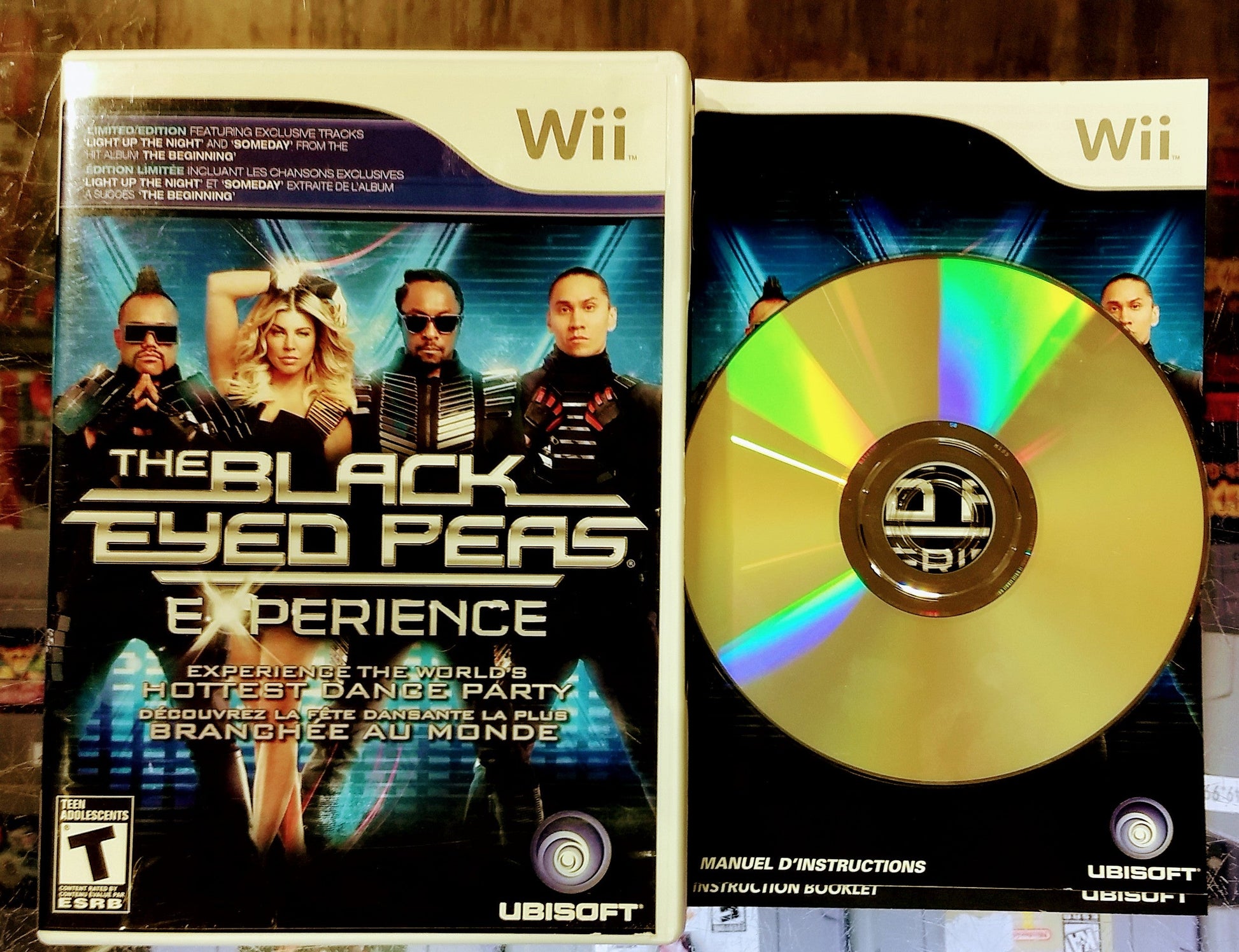 THE BLACK EYED PEAS EXPERIENCE NINTENDO WII - jeux video game-x