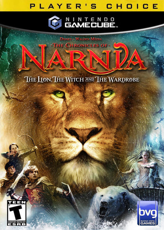 THE CHRONICLES OF NARNIA THE LION THE WITCH AND THE WARDROBE PLAYER'S CHOICE (NINTENDO GAMECUBE NGC) - jeux video game-x