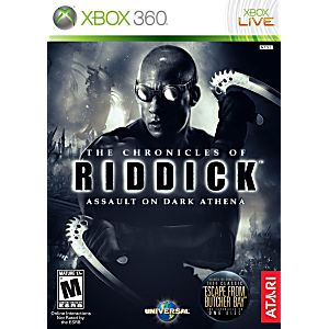 THE CHRONICLES OF RIDDICK ASSAULT ON DARK ATHENA (XBOX 360 X360) - jeux video game-x