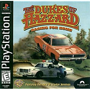 THE DUKES OF HAZZARD RACING FOR HOME (PLAYSTATION PS1) - jeux video game-x