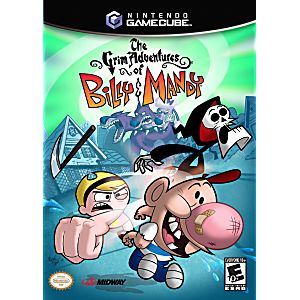 THE GRIM ADVENTURES OF BILLY & MANDY (NINTENDO GAMECUBE NGC) - jeux video game-x