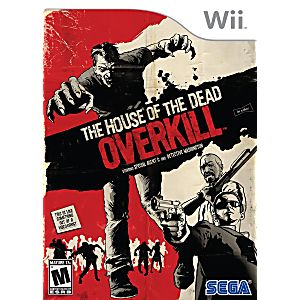 THE HOUSE OF THE DEAD OVERKILL NINTENDO WII - jeux video game-x
