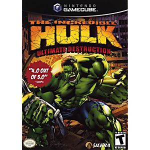 THE INCREDIBLE HULK ULTIMATE DESTRUCTION NINTENDO GAMECUBE NGC - jeux video game-x