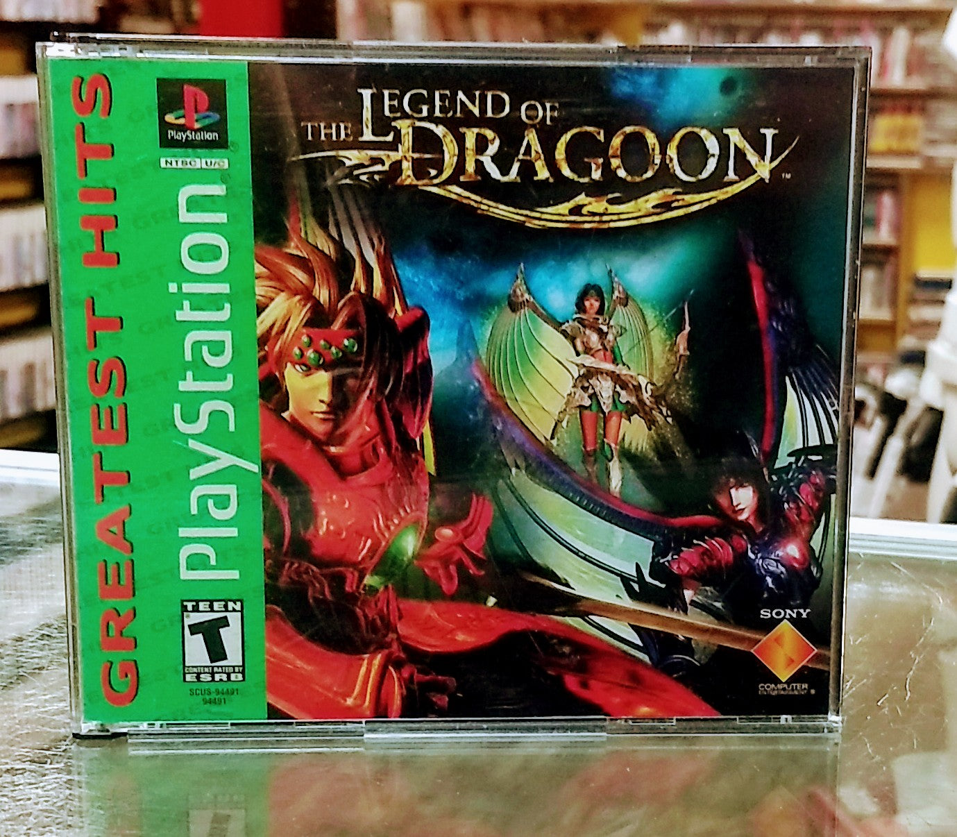 THE LEGEND OF DRAGOON GREATEST HITS PLAYSTATION PS1 - jeux video game-x