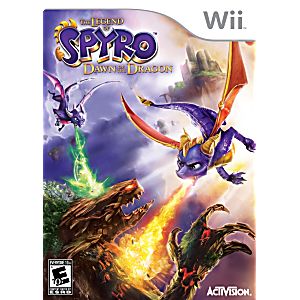 THE LEGEND OF SPYRO DAWN OF THE DRAGON (NINTENDO WII) - jeux video game-x