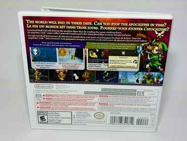 THE LEGEND OF ZELDA:  MAJORA'S MASK 3D NINTENDO 3DS - jeux video game-x