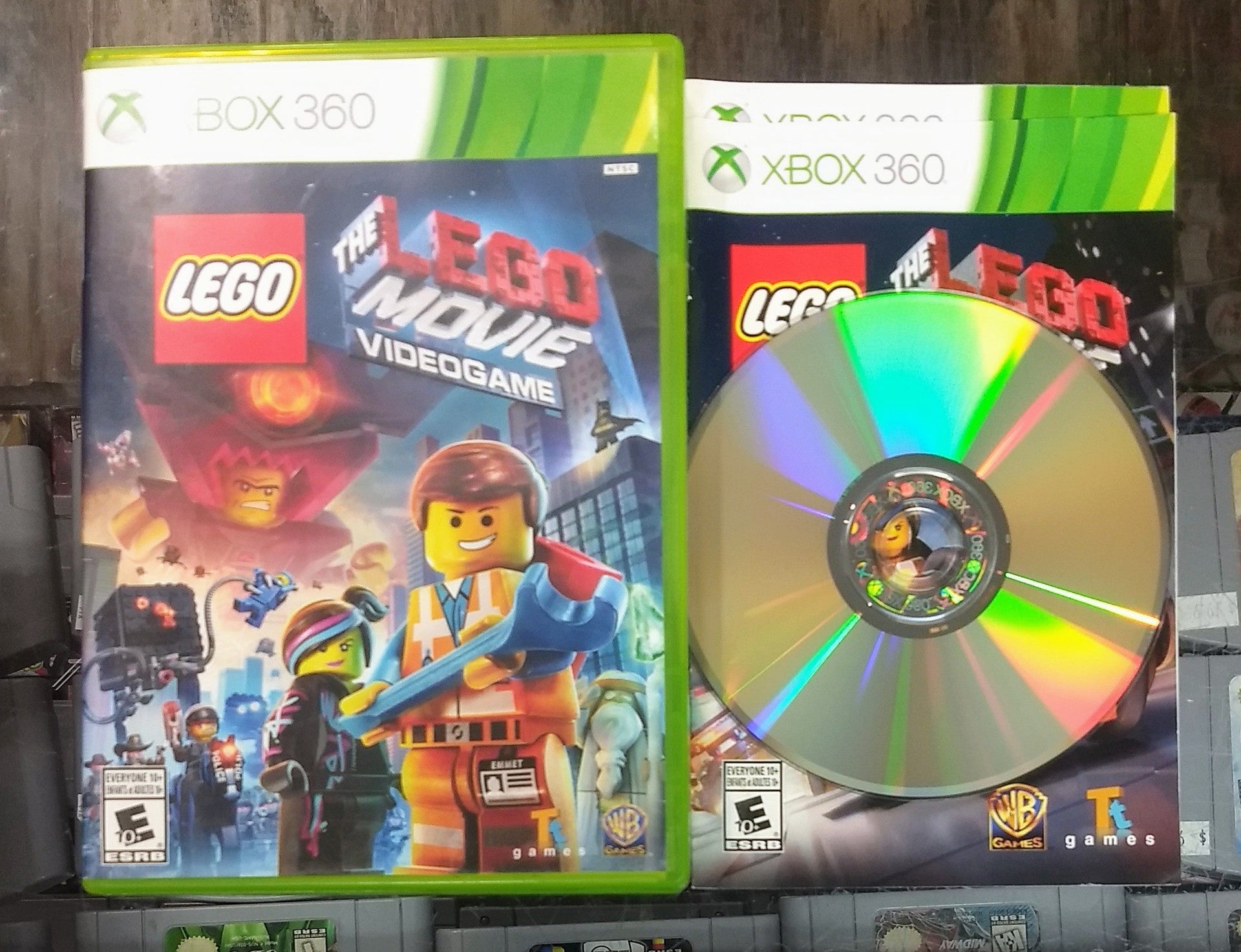 THE LEGO MOVIE VIDEOGAME (XBOX 360 X360) | jeux video game-x