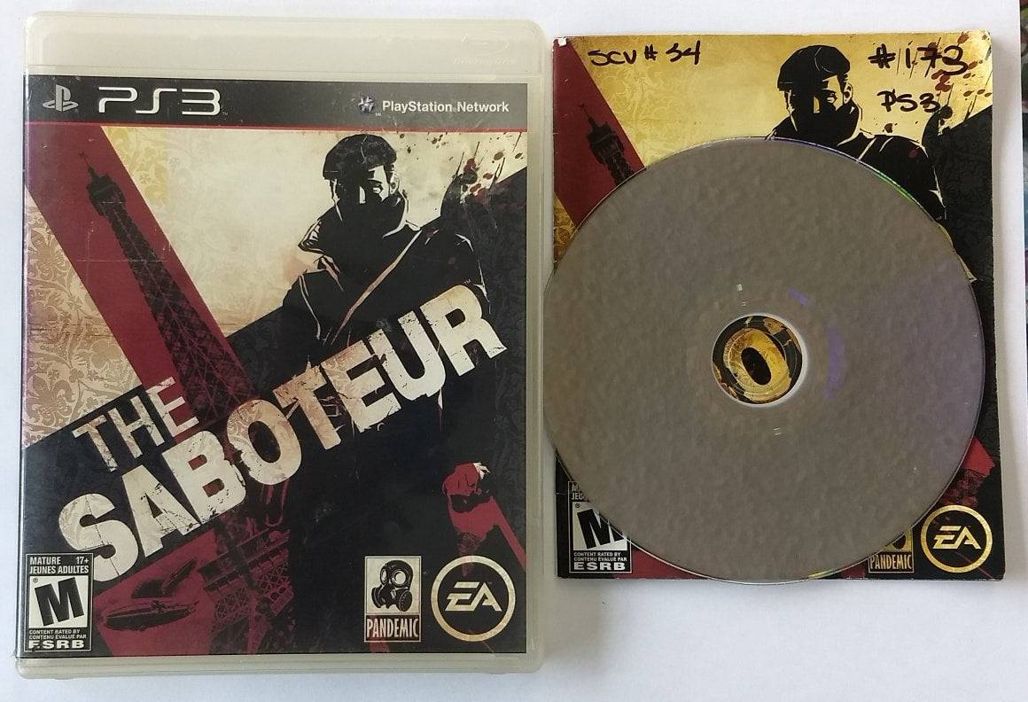 THE SABOTEUR (PLAYSTATION 3 PS3) - jeux video game-x