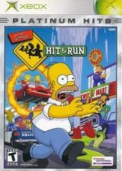 THE SIMPSONS HIT AND RUN PLATINUM HITS (XBOX) - jeux video game-x