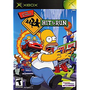 THE SIMPSONS HIT AND RUN XBOX - jeux video game-x