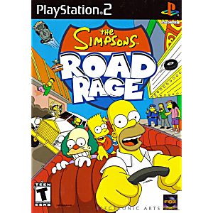 THE SIMPSONS: ROAD RAGE (PLAYSTATION 2 PS2) - jeux video game-x