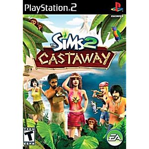 THE SIMS 2 CASTAWAY (PLAYSTATION 2 PS2) - jeux video game-x