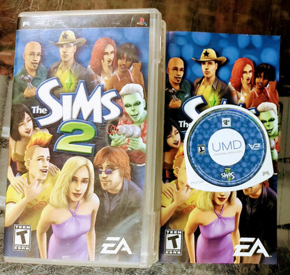 THE SIMS 2 (PLAYSTATION PORTABLE PSP) - jeux video game-x