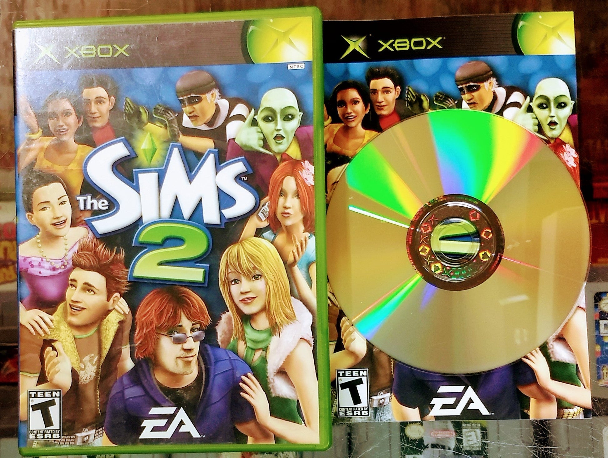 THE SIMS 2 XBOX - jeux video game-x