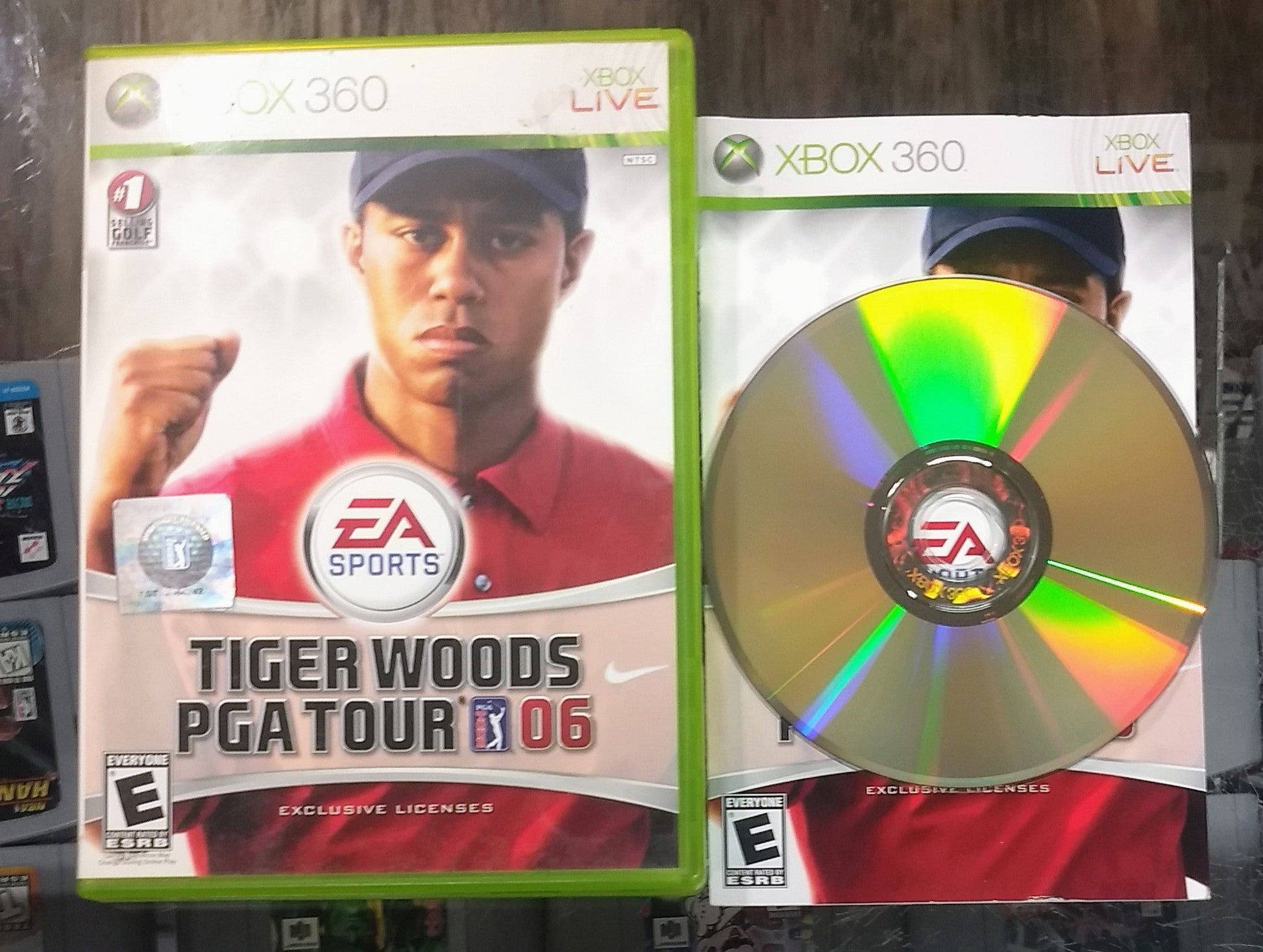 TIGER WOODS PGA TOUR 06 (XBOX 360 X360) - jeux video game-x