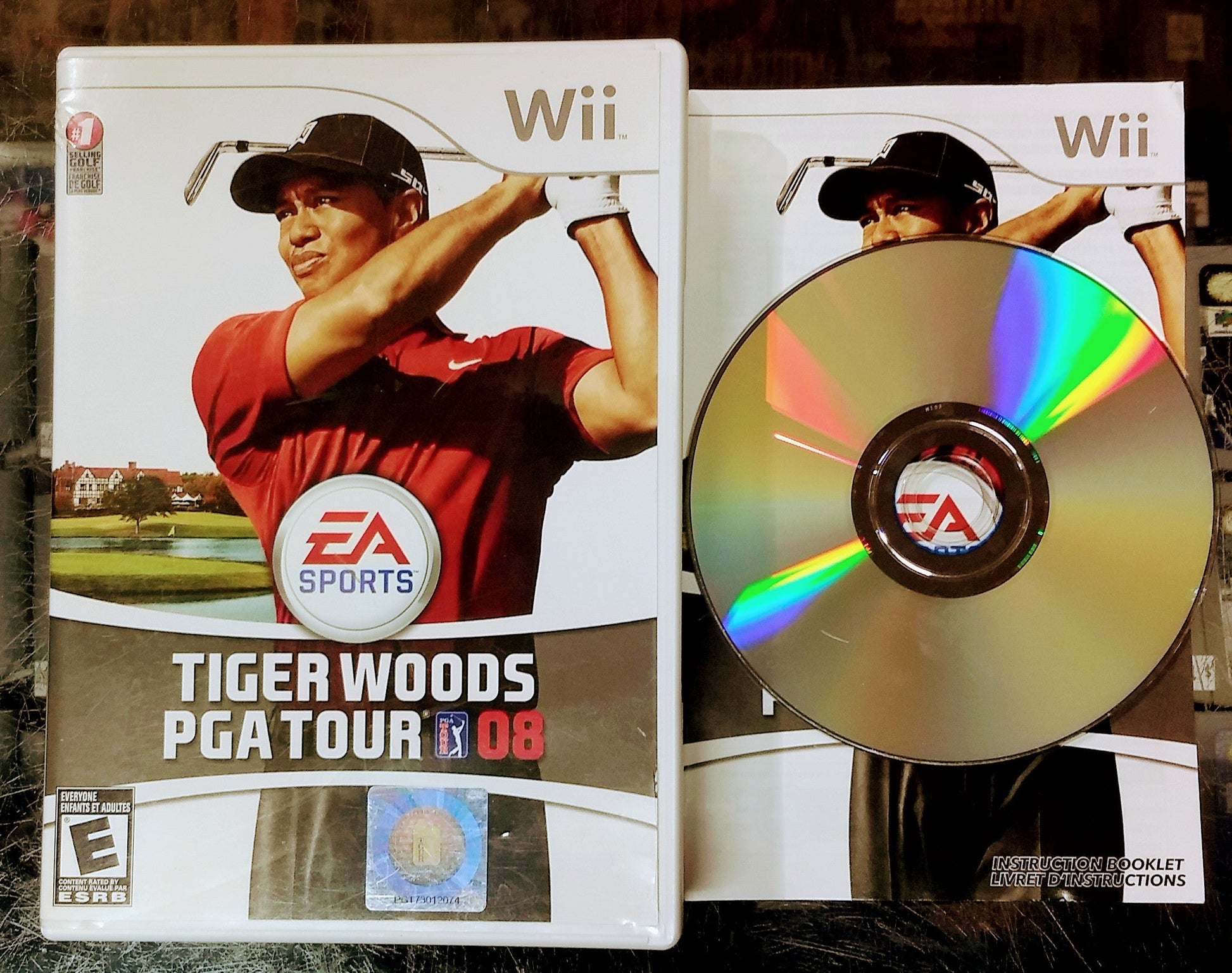 TIGER WOODS PGA TOUR 08 NINTENDO WII - jeux video game-x