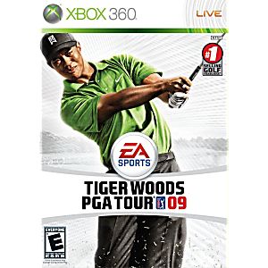 TIGER WOODS PGA TOUR 09 XBOX 360 X360 - jeux video game-x