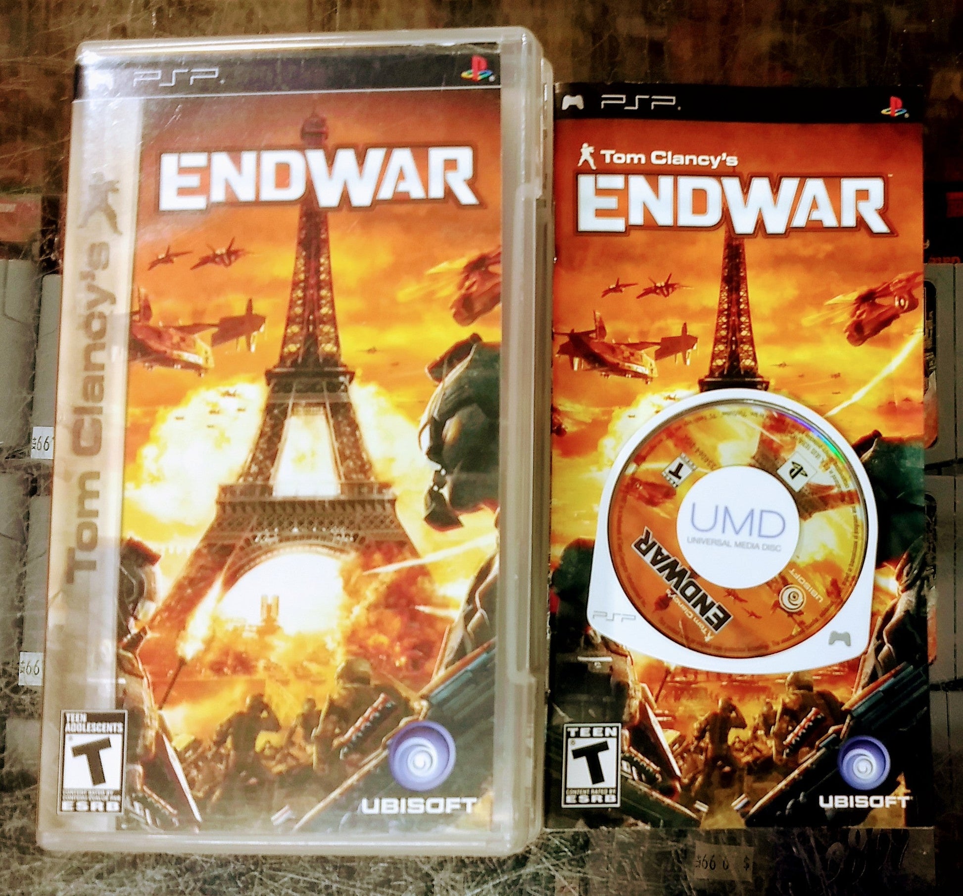 TOM CLANCY'S ENDWAR (PLAYSTATION PORTABLE PSP) - jeux video game-x