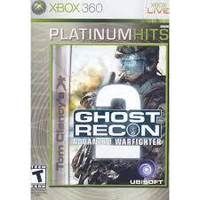 TOM CLANCY'S GHOST RECON ADVANCED WARFIGHTER 2 PLATINUM HITS XBOX 360 X360 - jeux video game-x