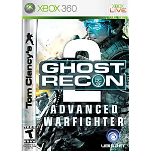 TOM CLANCY'S GHOST RECON ADVANCED WARFIGHTER 2 XBOX 360 X360 - jeux video game-x