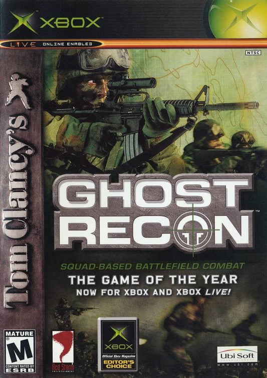 TOM CLANCY'S GHOST RECON XBOX - jeux video game-x