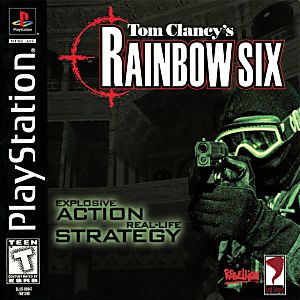 TOM CLANCY'S RAINBOW SIX PLAYSTATION PS1 - jeux video game-x