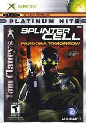 TOM CLANCY'S SPLINTER CELL PANDORA TOMORROW PLATINUM HITS XBOX - jeux video game-x