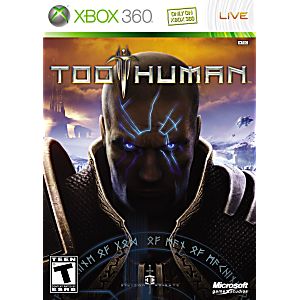 TOO HUMAN (XBOX 360 X360) - jeux video game-x