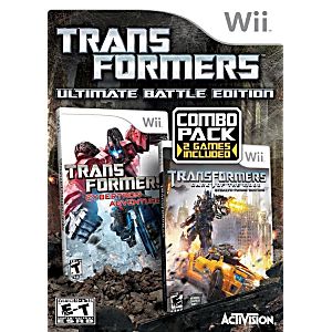 TRANSFORMERS: ULTIMATE BATTLE EDITION (NINTENDO WII) - jeux video game-x