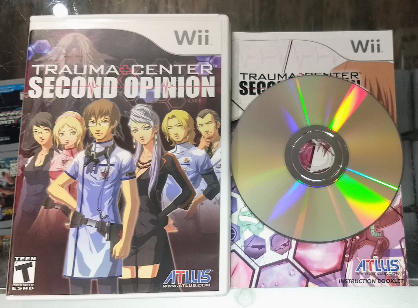 TRAUMA CENTER SECOND OPINION (NINTENDO WII) - jeux video game-x