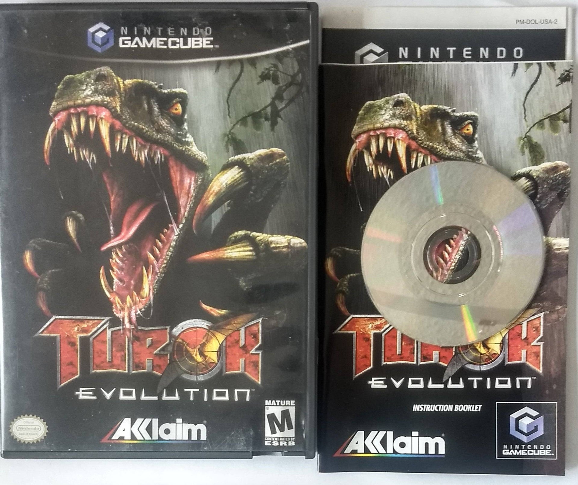 TUROK EVOLUTION NINTENDO GAMECUBE NGC | jeux video game-x