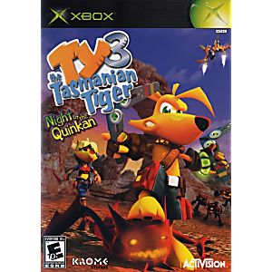 TY THE TASMANIAN TIGER 3: NIGHT OF THE QUINKAN (XBOX) - jeux video game-x